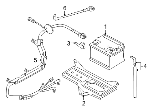 2007 Audi S4 Battery