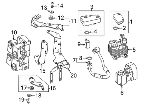 2022 Audi A7 Sportback Hoses & Lines