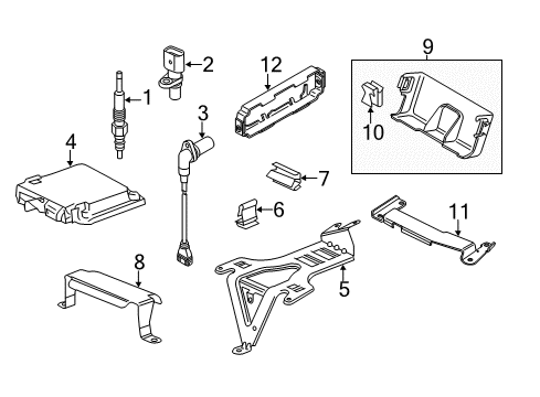 2013 Audi Q7 Ignition System