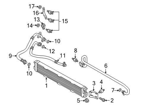 2013 Audi RS5 Oil Cooler