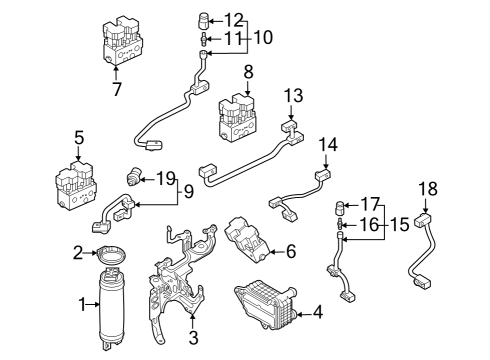 2024 Audi Q4 e-tron Air Conditioner & Heater Components