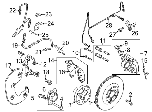 2010 Audi S5 Front Brakes