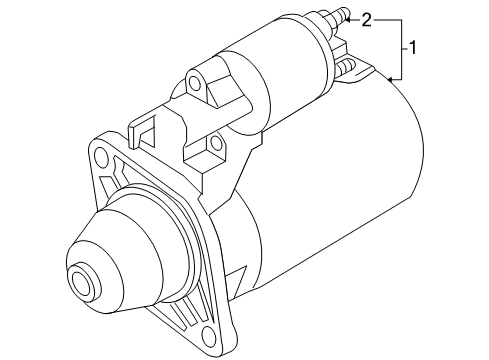 2013 Audi Q7 Starter