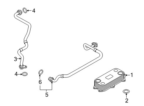 2012 Audi R8 Oil Cooler