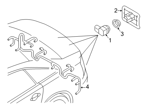 2018 Audi A6 Quattro Rear Bumper Diagram 6