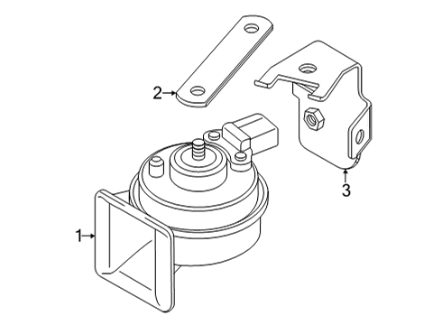 2024 Audi A3 Horn