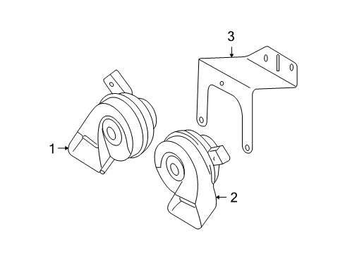 2006 Audi A6 Quattro Horn