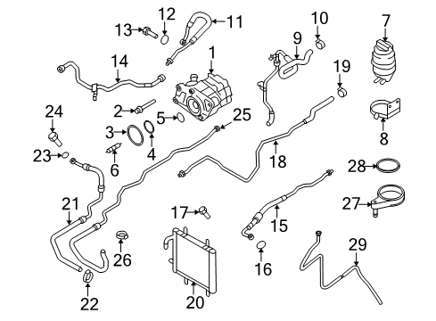 2015 Audi R8 P/S Pump & Hoses