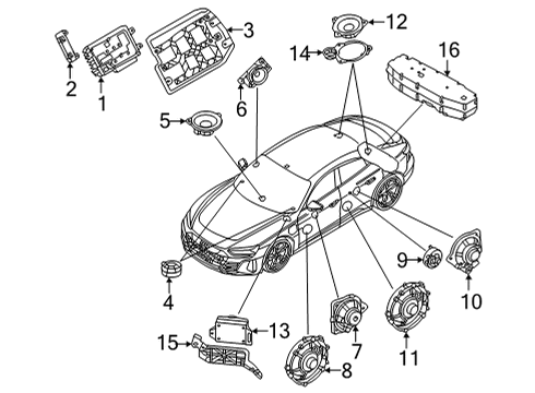 2022 Audi e-tron GT Sound System