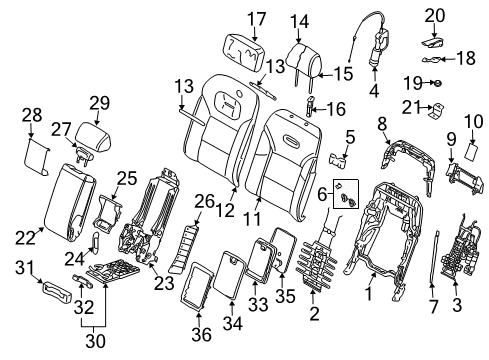 2009 Audi A8 Quattro Cup Holder Diagram for 4E0-885-995-A-U57