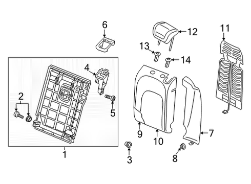 2022 Audi RS7 Sportback Heated Seats Diagram 3