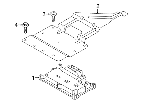 2021 Audi e-tron Sportback Electrical Components Diagram 6