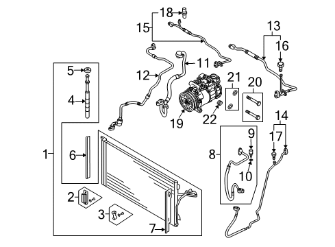 2009 Audi Q7 Air Conditioner Diagram 2