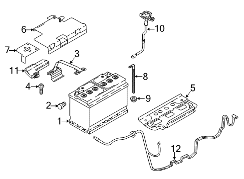 2019 Audi SQ5 Battery