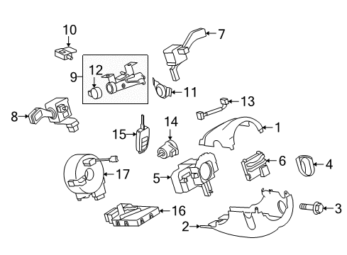 2010 Audi TT Quattro Ignition Lock