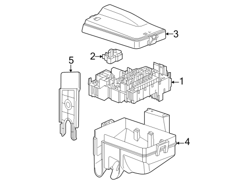 2024 Audi Q4 e-tron Fuse & Relay