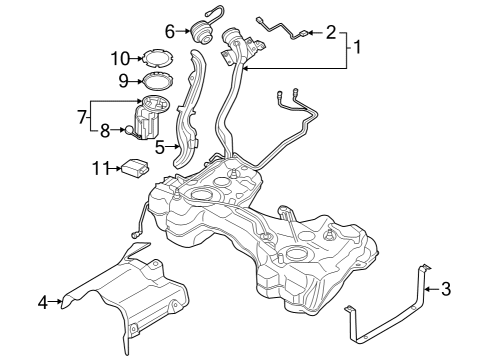 2023 Audi RS3 Fuel Supply