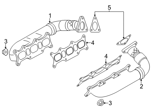 2015 Audi Q7 Exhaust Manifold Diagram 1