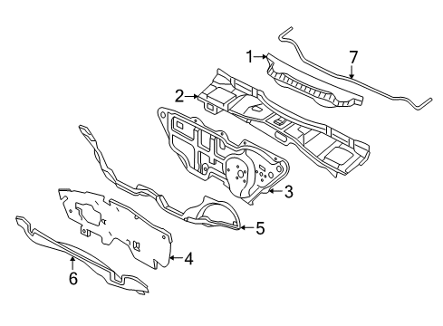 2006 Audi TT Cowl