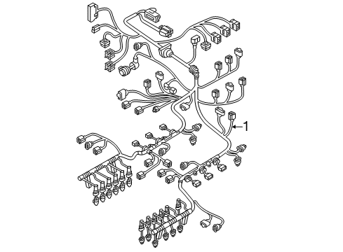 2009 Audi A4 Quattro Wiring Harness