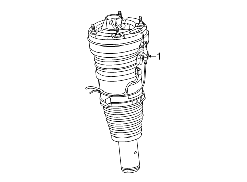 2014 Audi A6 Struts & Components - Front