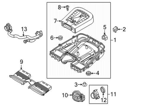 2022 Audi Q7 Air Intake Diagram 2