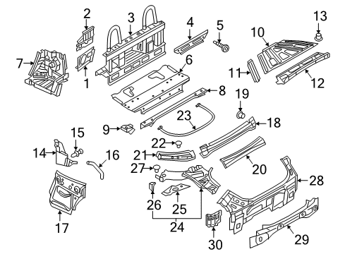 2017 Audi TT Quattro Stowage Compartment