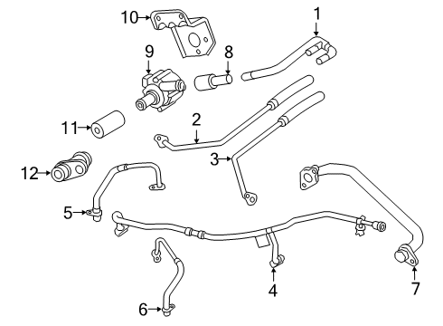 2022 Audi S6 Hoses & Lines Diagram 6