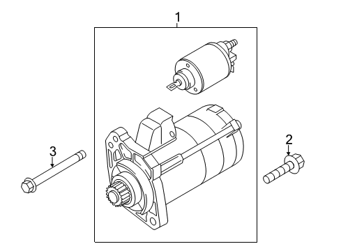 2014 Audi A6 Starter