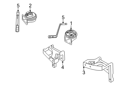 2005 Audi Allroad Quattro Horn