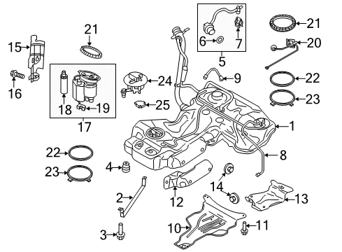 2014 Audi A4 Fuel Supply