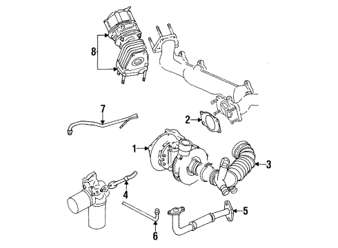 1995 Audi S6 Turbocharger