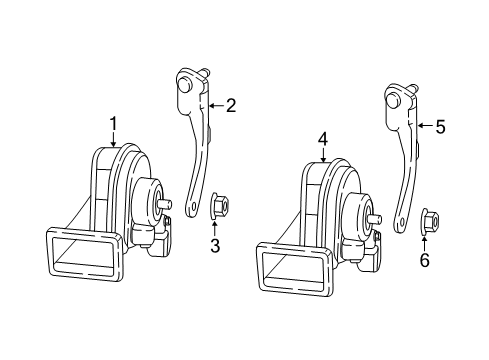 2021 Audi S4 Horn