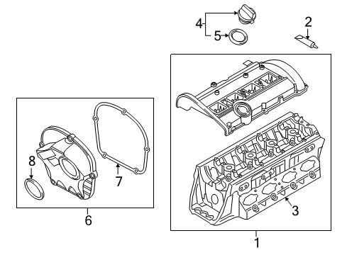 2017 Audi A5 Quattro Valve & Timing Covers