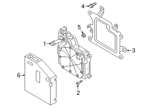 2021 Audi e-tron Sportback Electrical Components Diagram 14