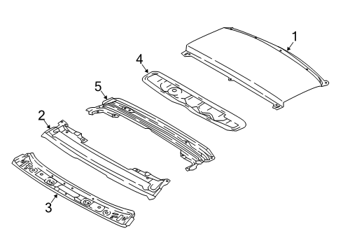 2022 Audi A5 Sportback Roof & Components