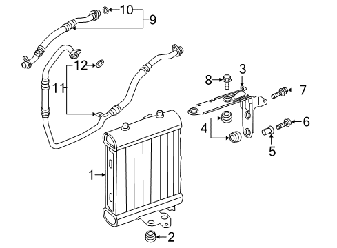 2018 Audi RS7 Oil Cooler