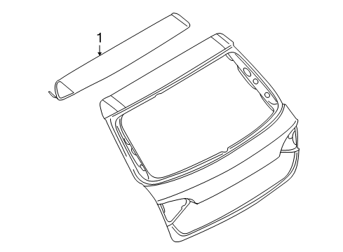 2010 Audi A4 Quattro Lift Gate - Spoiler