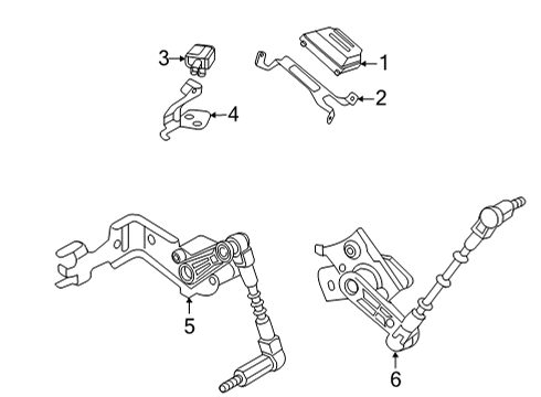 2022 Audi e-tron GT Ride Control Diagram 2