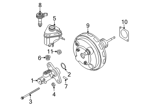 2009 Audi Q7 Dash Panel Components Diagram 2