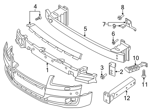 2015 Audi S8 Front Bumper