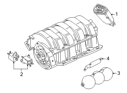 1999 Audi A8 Quattro Air Inlet Controls