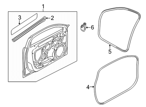 2024 Audi A3 Door & Components