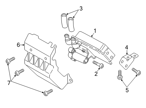 2018 Audi A6 Trans Oil Cooler Diagram 2