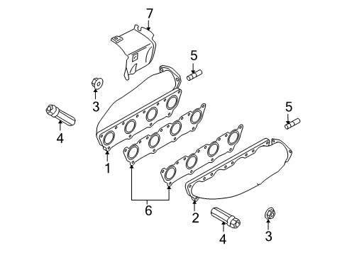 2010 Audi Q7 Exhaust Manifold Diagram 2