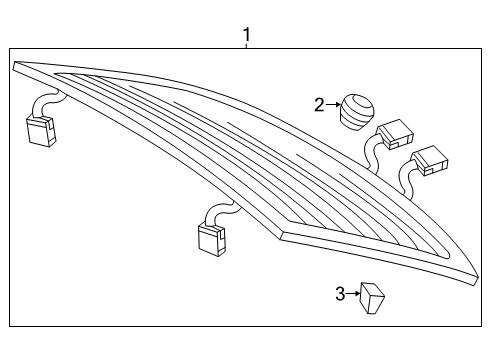 2022 Audi Q3 Glass - Lift Gate