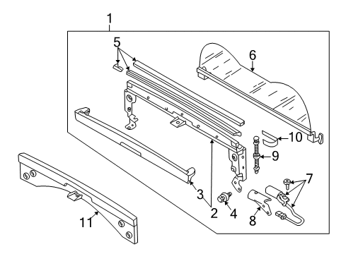 2004 Audi TT Quattro Motor & Components Diagram 2