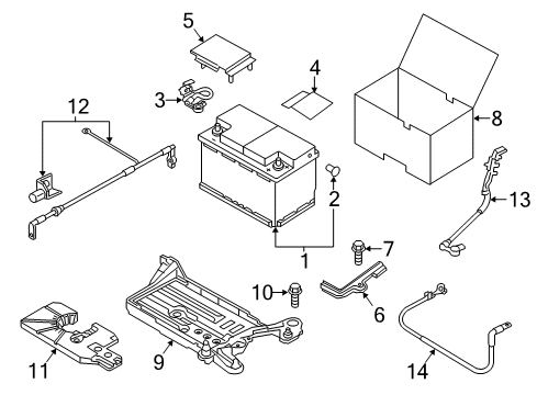 2015 Audi A3 Battery