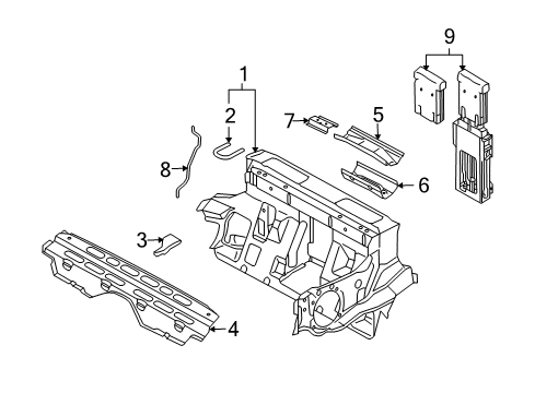 2007 Audi S4 Stowage Compartment