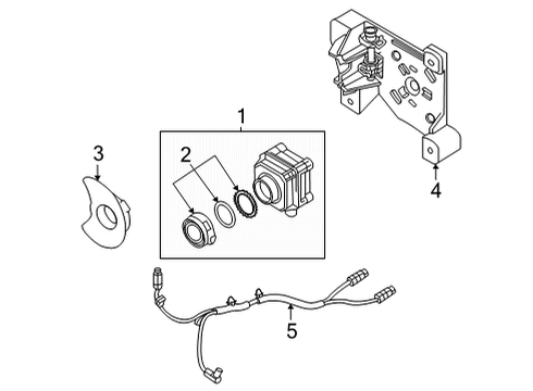 2023 Audi SQ7 Parking Aid Diagram 4